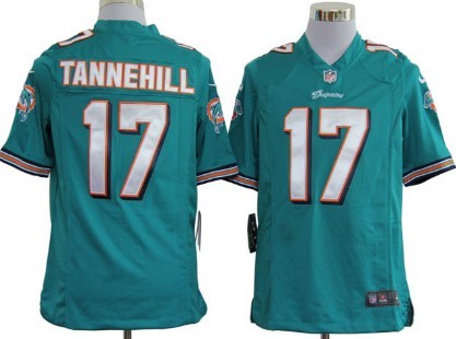Miami Dolphins 17 Ryan Tannehill Green Game NFL Jersey